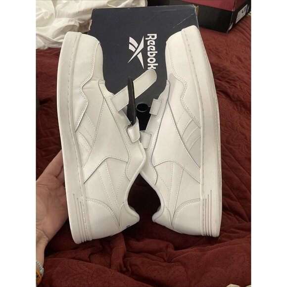 Reebok Men Sz 16M White Club MEM T Work Construction Shoe Safety SRB1518 Comfort main image 11